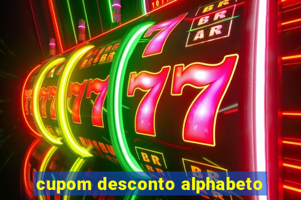 cupom desconto alphabeto